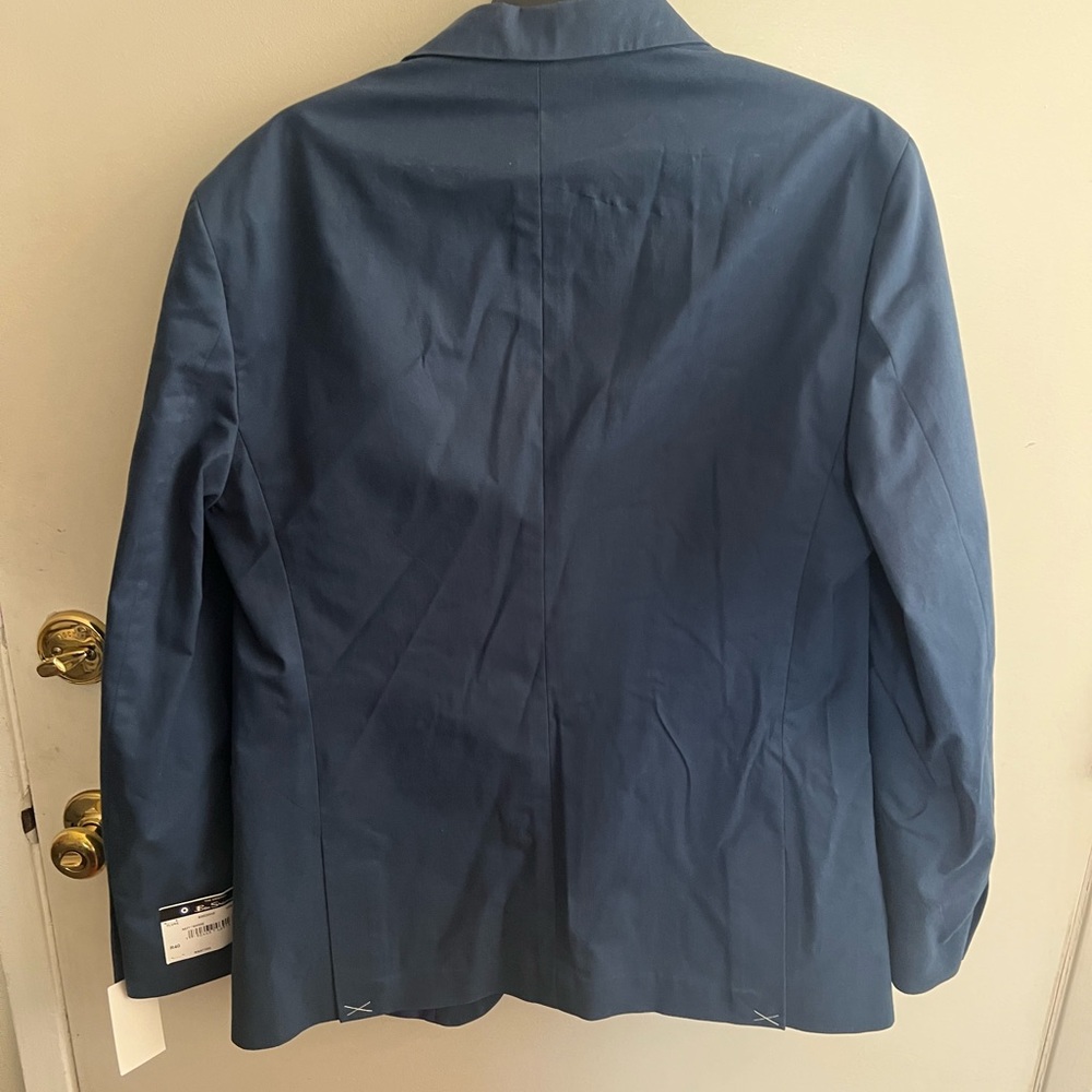 Ben Sherman Men's Navy Trench Coat